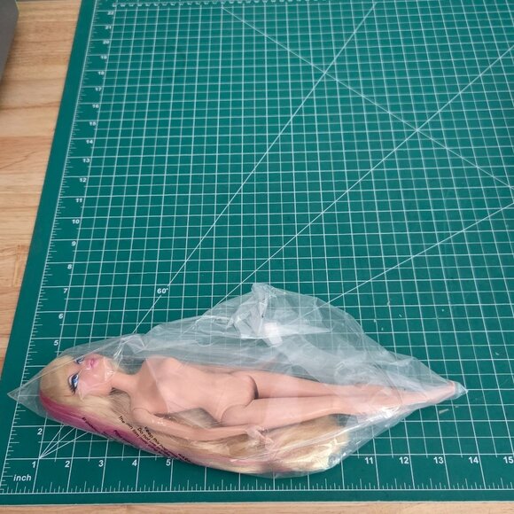 Bratz Cloe Featherageous Doll Head On Barbie Body Franken Doll - Picture 5 of 7